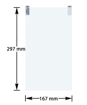 2 шт. Защитная пленка для ноутбука 297 x 167 мм 13,4 дюйма 16:9