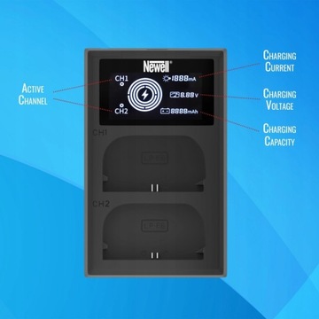 Зарядное устройство + 2 аккумулятора EN-EL15 для Nikon