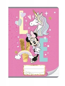 ZESZYT A5 32K MYSZKA MINNIE SZEROKA LINIA BENIAMIN