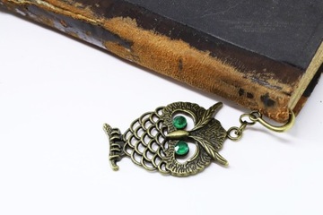 ЗАКЛАДКА, СОВА, СОВА, стразы, коробочка