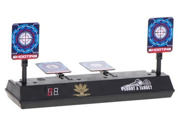 ЭЛЕКТРОННЫЙ ЩИТ 4 МИШЕНИ ДЛЯ НЕРФА + 30 СТРЕЛ