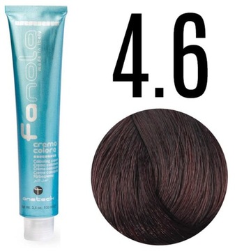 Fanola Crema Colore 100ml Farba do włosów 4.6