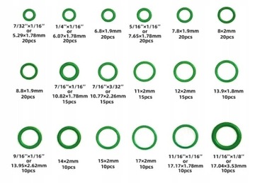 УПЛОТНЕНИЯ РЕЗИНОВЫЕ КОЛЬЦА КАССЕТА 270