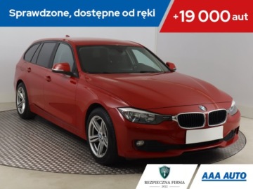 BMW Seria 3 F30-F31-F34 Touring 2.0 318d 143KM 2015 BMW 3 318 d, Automat, Navi, Klima, Klimatronic
