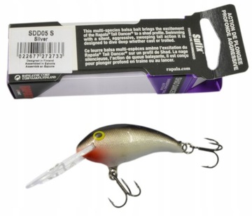Rapala Wobler SDD05 S Silver 5cm 8g
