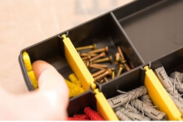 STANLEY ORGANIZER POJEMNIK NA ŚRUBY 11'' PRZEGRODY