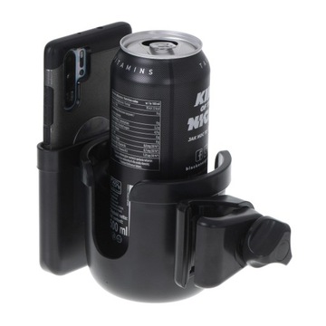 Держатель для бутылки, чашки и телефона для велоколяски.