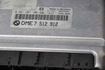 BMW E53 ŘÍZENÍ MOTORU 4,6IS KOMPLET 7512912