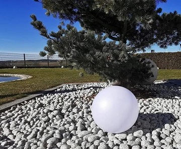 Садовый светильник LED солнечный шар 30 см, наземный SuperLED