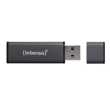 Флеш-накопитель Intenso Alu Line USB 2.0, 4 ГБ, серебристый — элегантный и прочный
