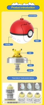 Pokemon Ball Battle Gyro Pikachu Charmander Mewtwo Pokemon Игрушка в подарок для ребенка