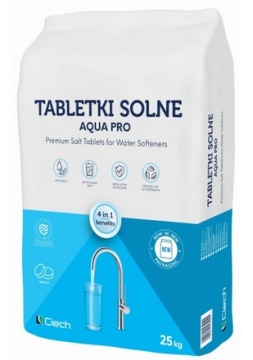 Sól tabletkowa do zmiękczaczy wody 25kg