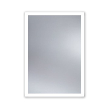Lustro pionowe z oświetleniem LED 60x70 cm ścienne