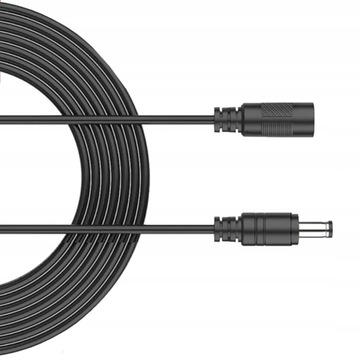 Przedłużacz Zasilania DC 5m 5.5/2.1mm