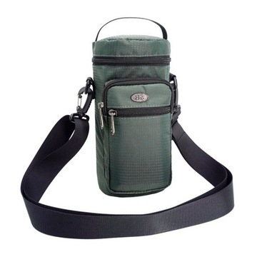 Держатель для бутылки с водой с 3 карманами, серый