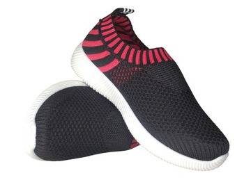 BUTY DZIECIĘCE SPORTOWE TENISÓWKI LEKKIE WSUWANE WKŁ. PROFILO. APAWWA r.26