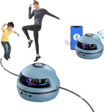 Skakanka bedee 140 cm odcienie niebieskiego