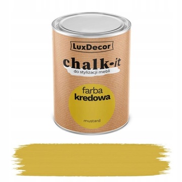 Farba kredowa do mebli Chalk-it Mustard 0,75l