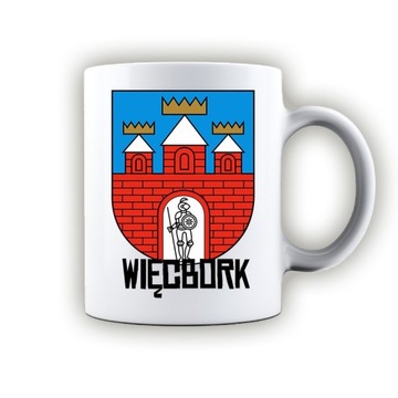 kubek ceramiczny herb Więcbork