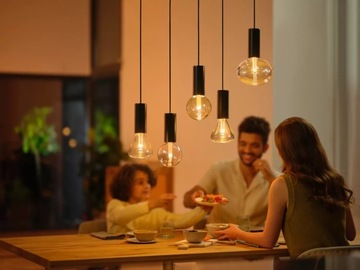E27 Умная лампа PHILIPS HUE, цветной белый, треугольная