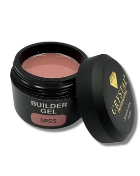 Builder Gel #55 CRYSTAL PROFESSIONAL, 15ml żel budujący
