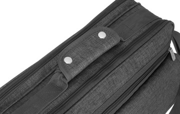 Просторная сумка для ноутбука через плечо Rovicky с фирменным логотипом