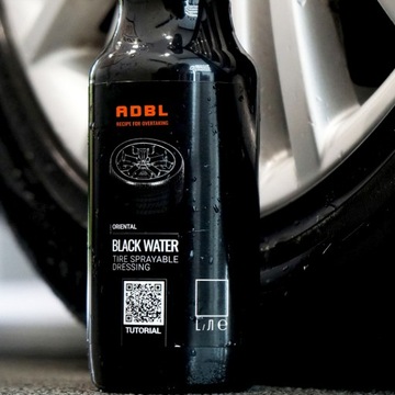 ADBL Black Water 1л Очиститель для чернения шин