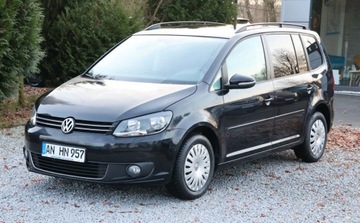Volkswagen Touran II 2.0 TDI 140KM 2014 Volkswagen Touran Dotykowe Radio PIONEER, Grzane Fotele, Tempomat, Czujnik
