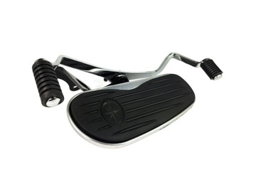 УСТАНОВКА ЛЕВАЯ ПЛАТФОРМА ПОДНОГКА РЫЧАГ ПЕРЕДАЧ YAMAHA XVS DRAG STAR 650