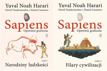 Sapiens Opowieść graficzna 1+2 Narodziny + Filary