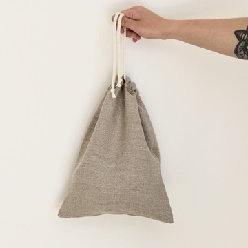 Minima, комплект льняных сумок: M, L, XL