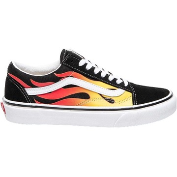 Trampki Damskie Vans UA Old Skool Flame Black 36