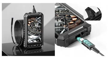 Камера для осмотра эндоскопа INSKAM 5M 6LED IPS FHD