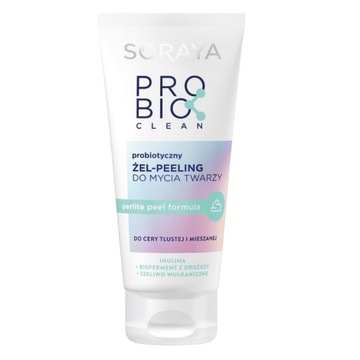 Soraya Probio Clean probiotyczny żel-peeling do mycia twarzy do cery