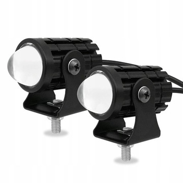 2xMotocyklowe lampy reflektory lightbar LED 12-80V