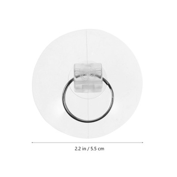 РЕЗИНОВЫЙ КРЮЧОК С ПРИСОСКОЙ ДЛЯ УКРАШЕНИЯ КОЛЛЕКЦИИ ИЗ 10 ШТ.