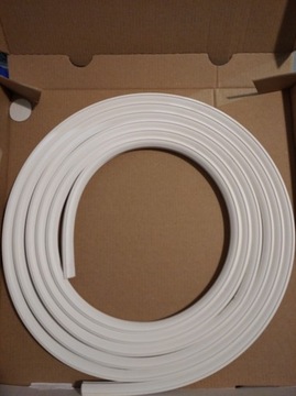 Уплотнитель для металлических дверей, 1 метр, БЕЛЫЙ