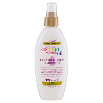 Lakier do włosów średni OGX Frizz-Defying