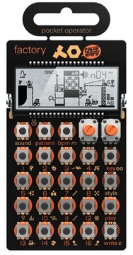 Teenage Engineering PO-16 factory - syntezator
