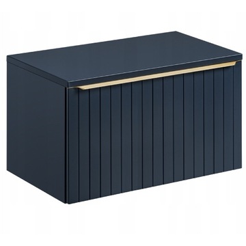Столешница для шкафа в ванную SANTA FE DEEP BLUE, 80 см