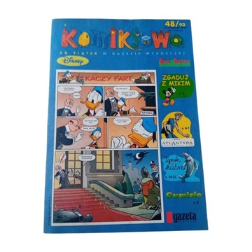 Komiksowo, nr 48 (93) / 2001. Dodatek Gazety Wyborczej.