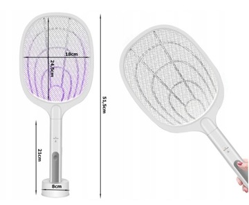 PACKA ŁAPKA PUŁAPKA NA MUCHY KOMARY LAMPA ELEKTRYCZNA OWADOBÓJCZA UV XL