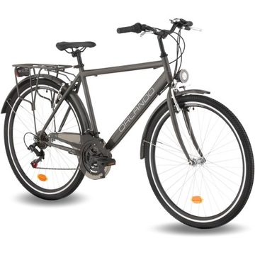 MĘSKI ROWER 28 TREKKINGOWY MIEJSKI ORLANDO SHIMANO