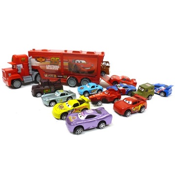 Парк Юрского периода: легковой автомобиль, грузовик + набор машинок