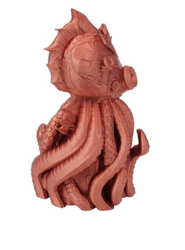 Осьминог в стиле стимпанк - башня для игральных костей - FatesEnd Octopunk Dice Tower DT1