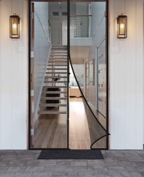 МОСКИТНАЯ СЕТКА НА БАЛКОННУЮ ДВЕРЬ, ОКНО, СЕТКА МАГНИТНАЯ РАМКА STRONG 160х220см