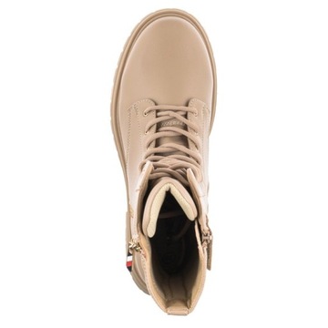 Buty Damskie Trzewiki Tommy Hilfiger T3A5 Beżowe