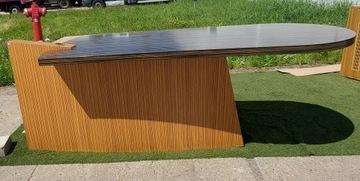 Biurko wenge + zebrano 208 /100 do gabinetu