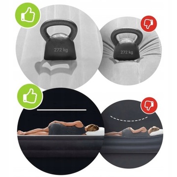 ВЕЛУРОВЫЙ МАТРАС 203x152x25 INTEX 64759