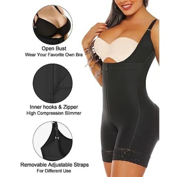 Bodysuit Shapewear Women Full Body Shaper Fajas Re